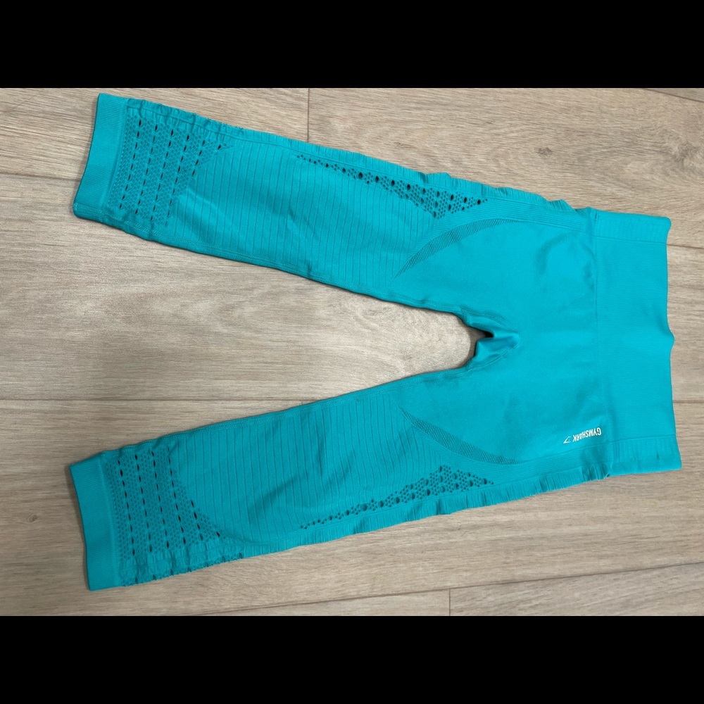 Gymshark leggings - light Blue - size small - like new